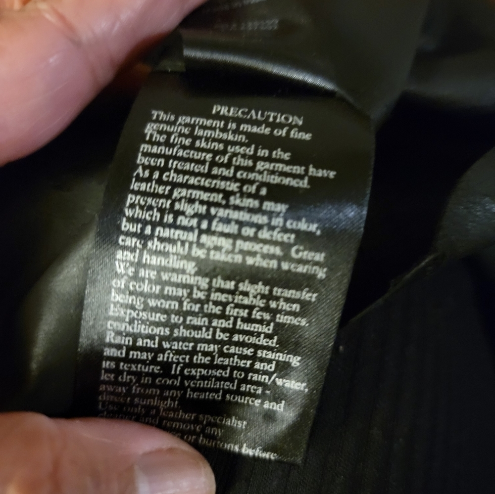 Mackage leather jacket - Picture 7 of 12